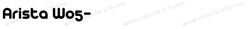 Arista W05字体转换